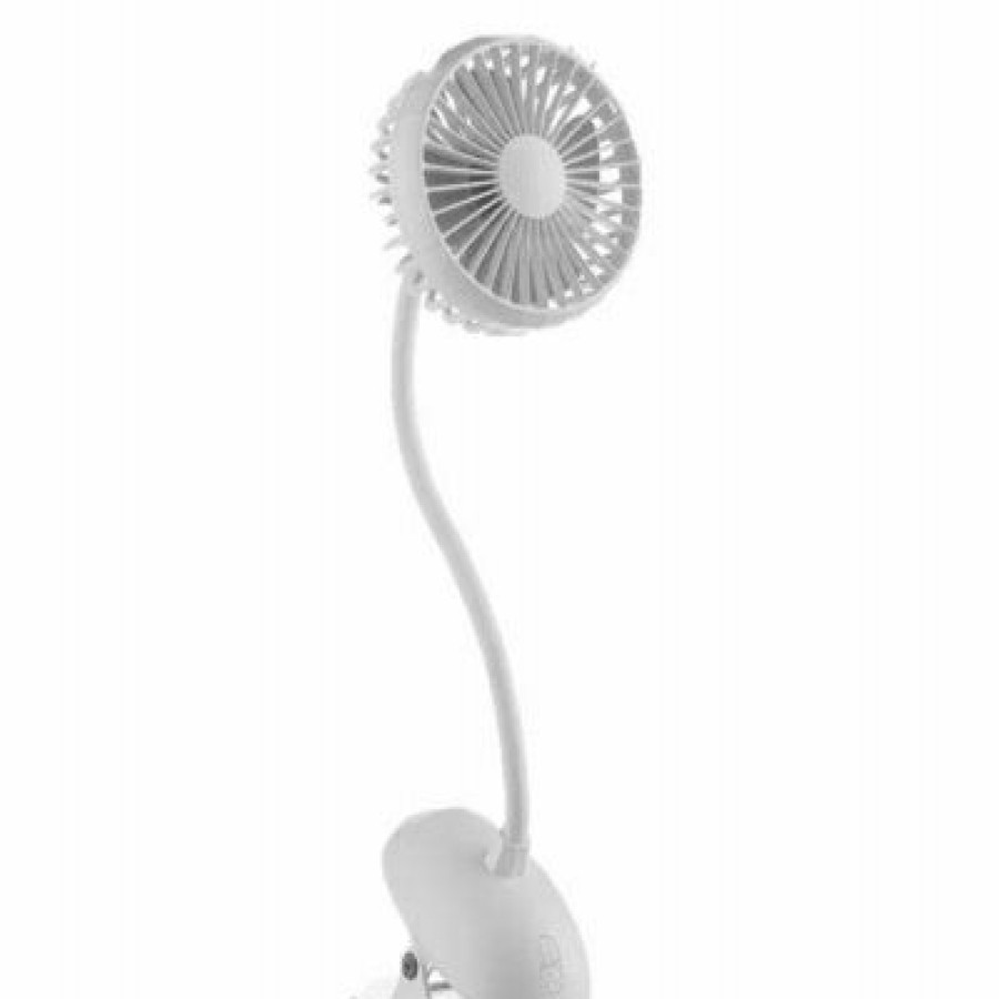 * Limit Offer Personal Rechargeable Clip Fan, Usb Cable, 3 Speeds