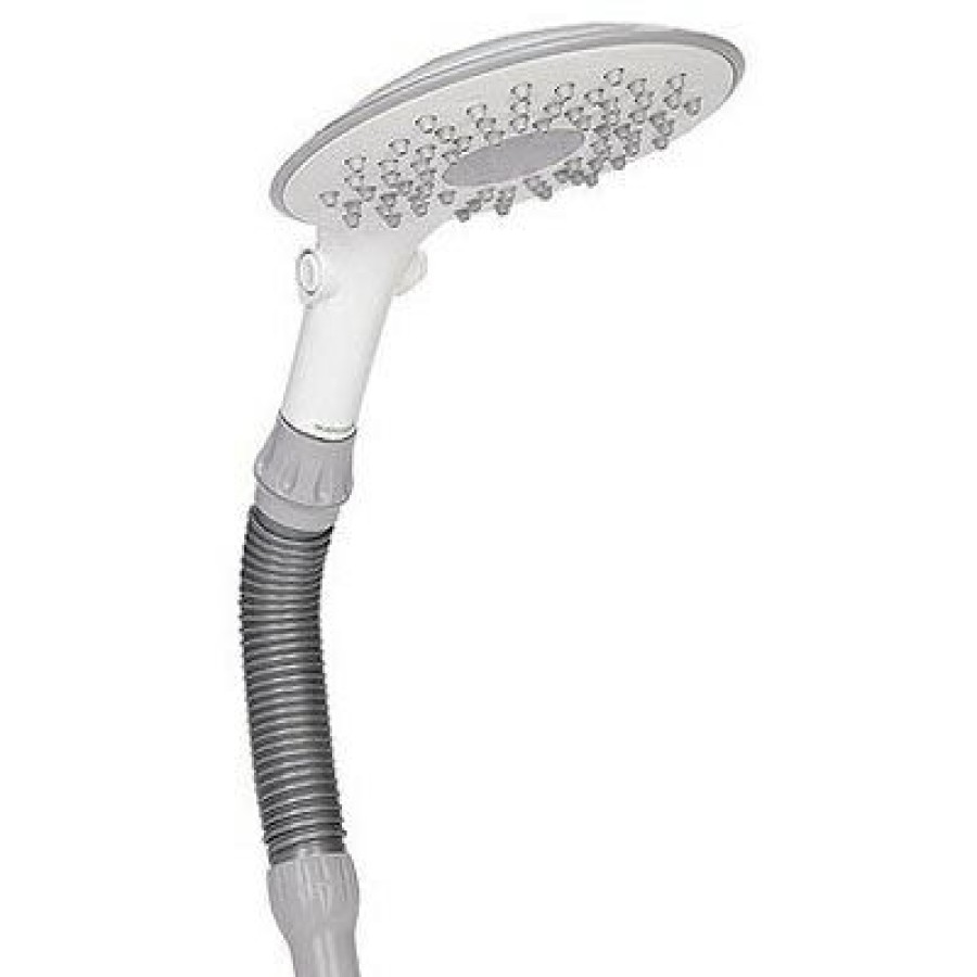 * Special Offers Cascadia Showerhead, Fixed-Mount, 2 Settings, White, 8-In. Diam.