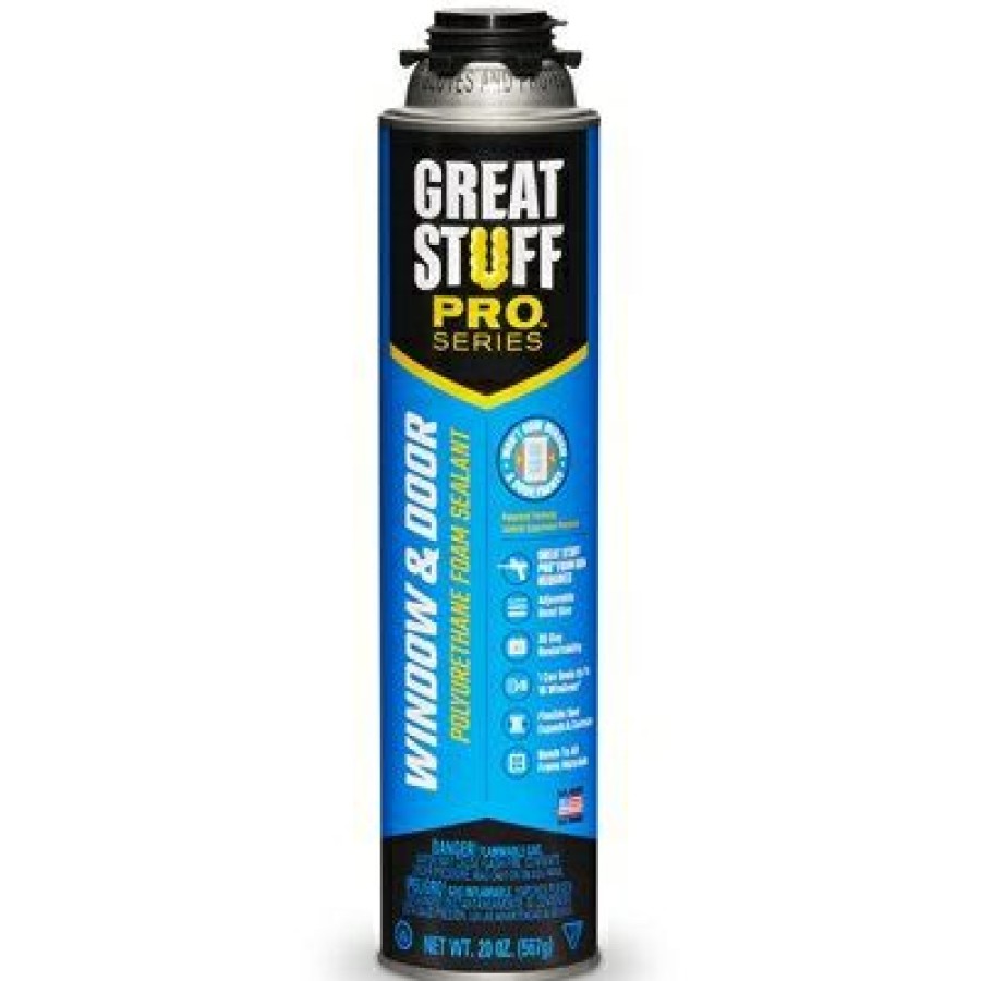 * Clearance Pro Window & Door Foam Sealant, Low Pressure, 20-Oz.