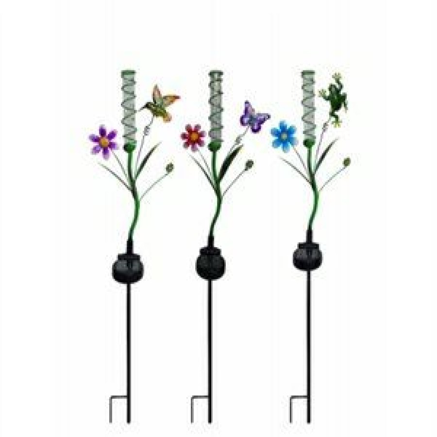 * Half Off Solar Rain Gauge Stake Lights