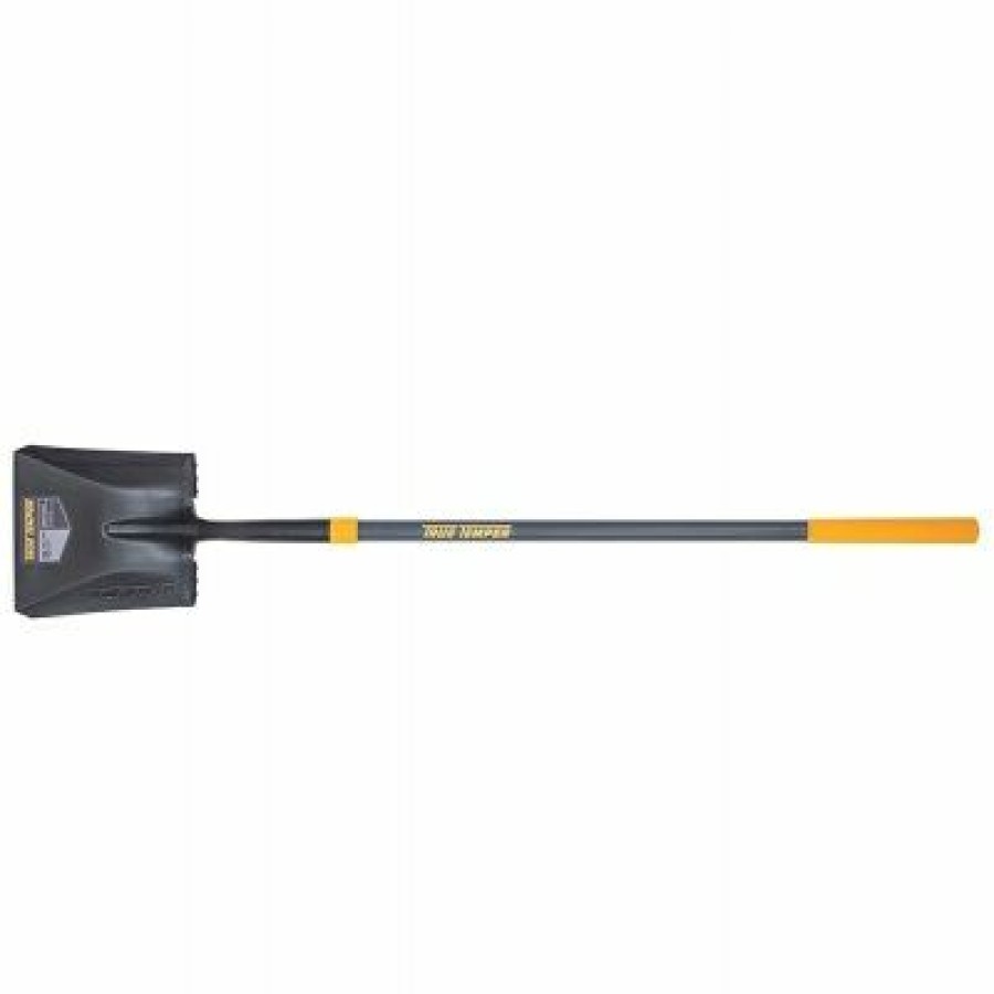 * Half Off Square Point Shovel, 47-In. Reinforced Fiberglass Handle, Cushion Grip