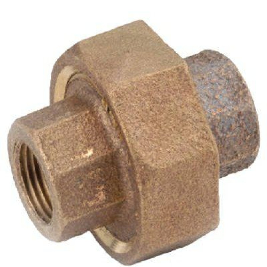 * Special Offers Red Brass Threaded Union, Lead Free, 2 In.