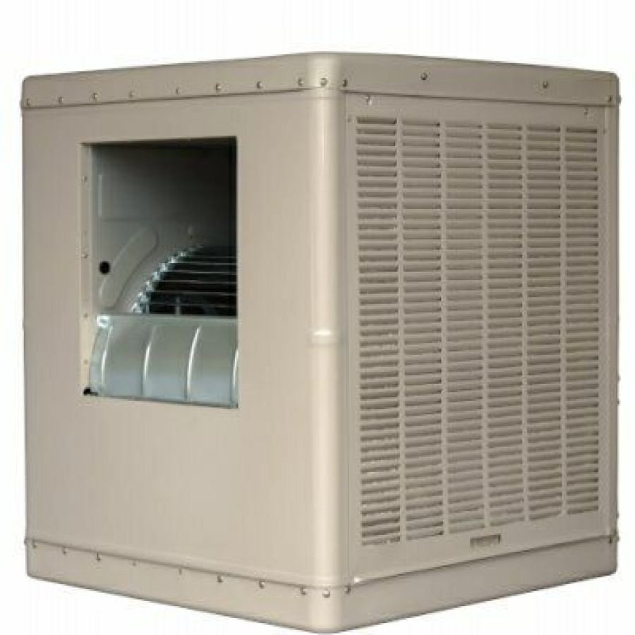 * Discount Online 5500 Cfm Side Draft Roof/Wall Evaporative Cooler For 2300 Sq. Ft.