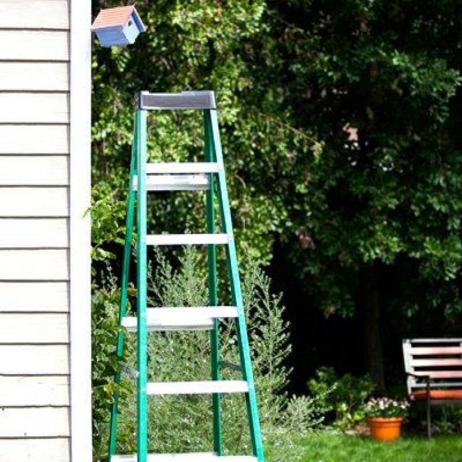 * Sales Online 6-Ft. Step Ladder, Fiberglass, Type Ii, 225-Lb. Duty Rating