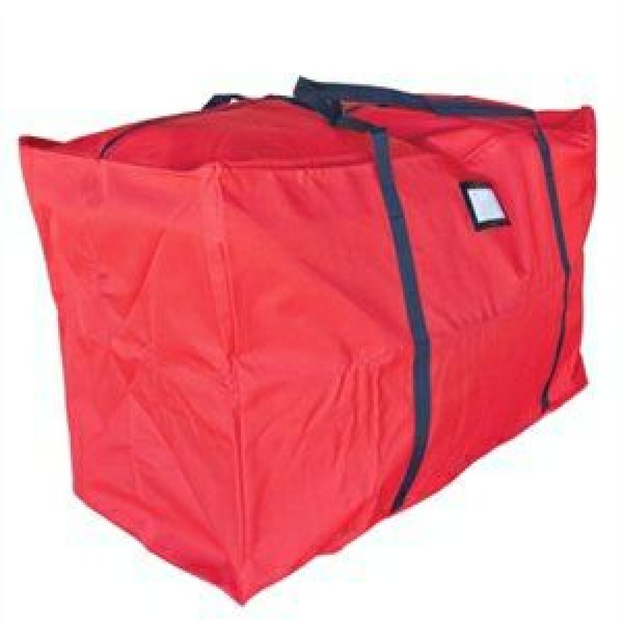 * On Sale Holiday Storage Bag, Multi-Purpose, Red Polyester, Jumbo