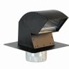 * Prefential Price Roof Vent Cap, Commercial Grade With Damper & Animal Screen, 4 In.