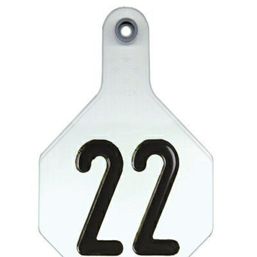 * Limit Offer All American Livestock Tag, Numbered, Large, White, 25-Pk.