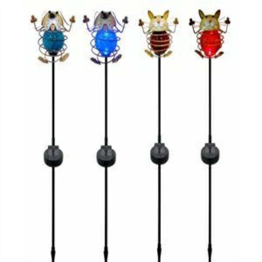 * Limit Offer Solar Spiral Animal Stake Lights