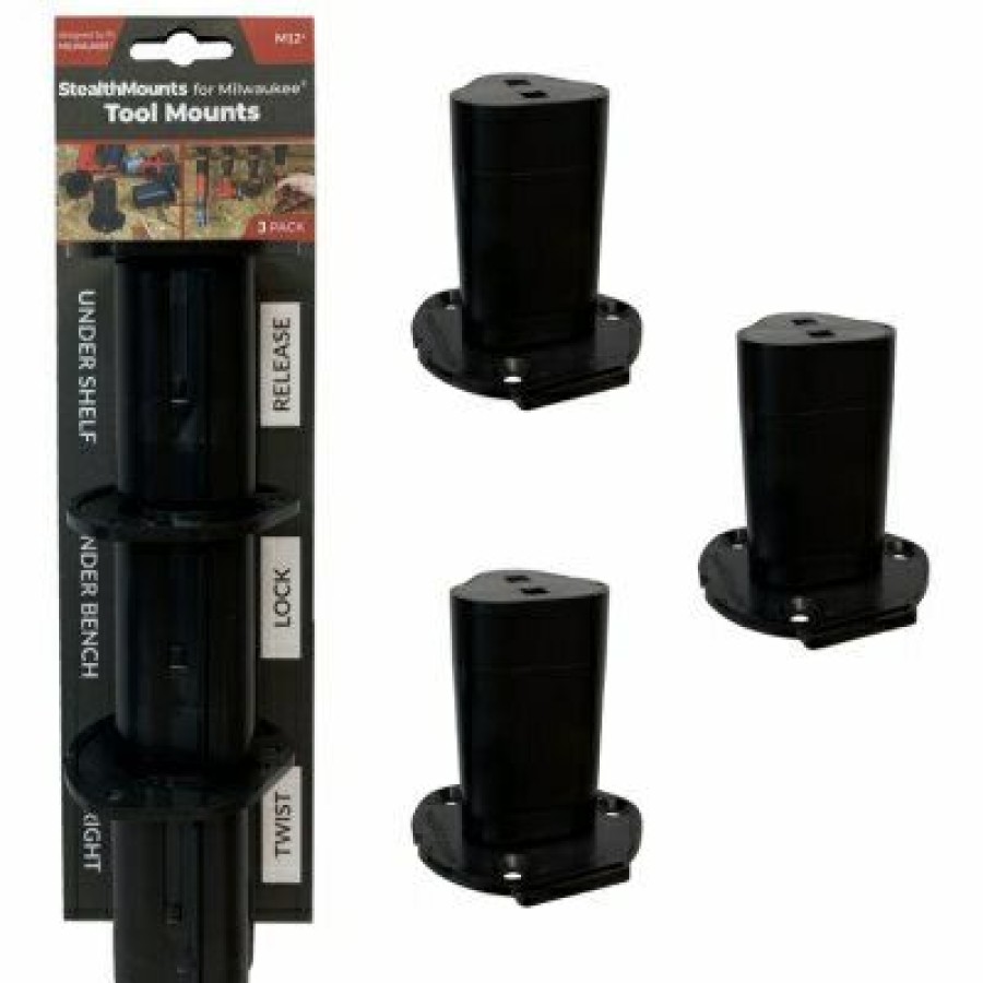 * Discount Online Milwaukee M12 Tool Mounts, 3-Pk.