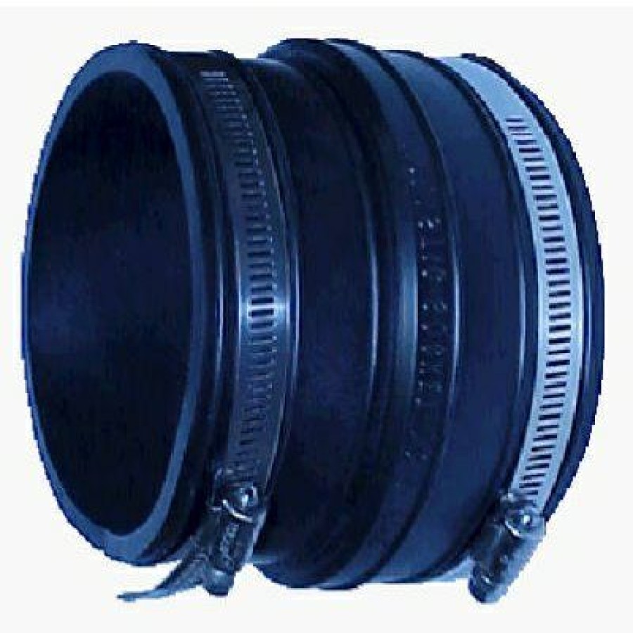 * Special Offers Rubber Pipe Fitting, Flexible Coupling, 6 X 6 In.