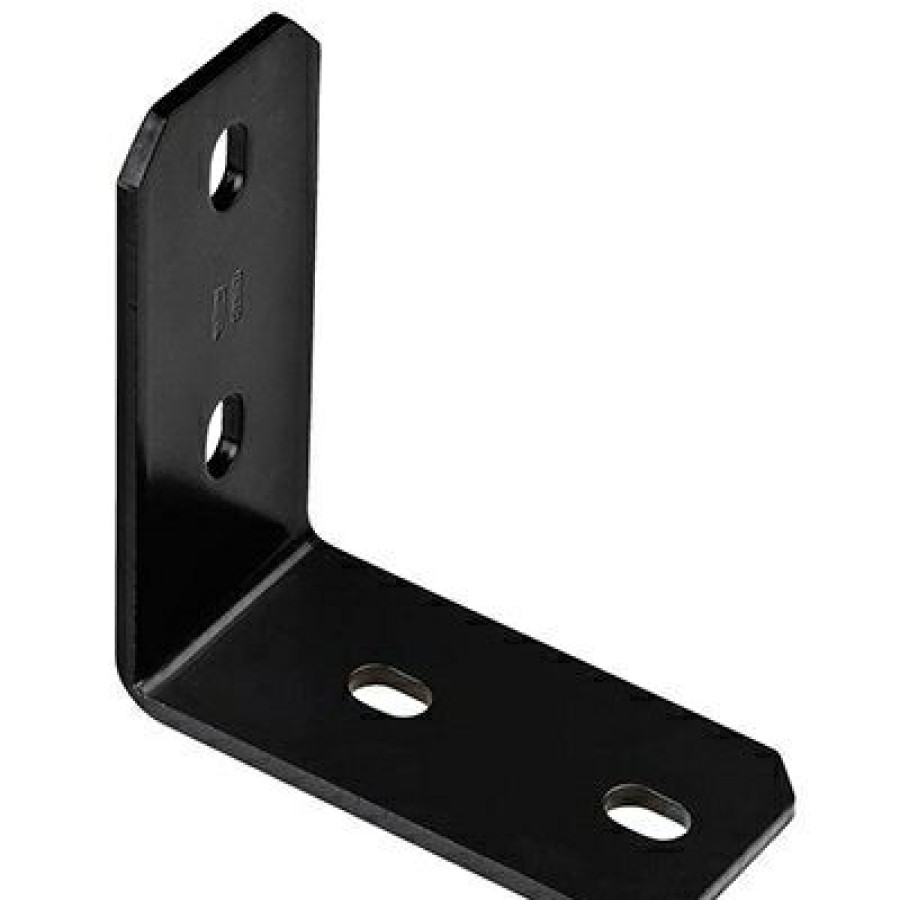 * Limit Offer Corner Brace, Black Steel, 6.2-In.