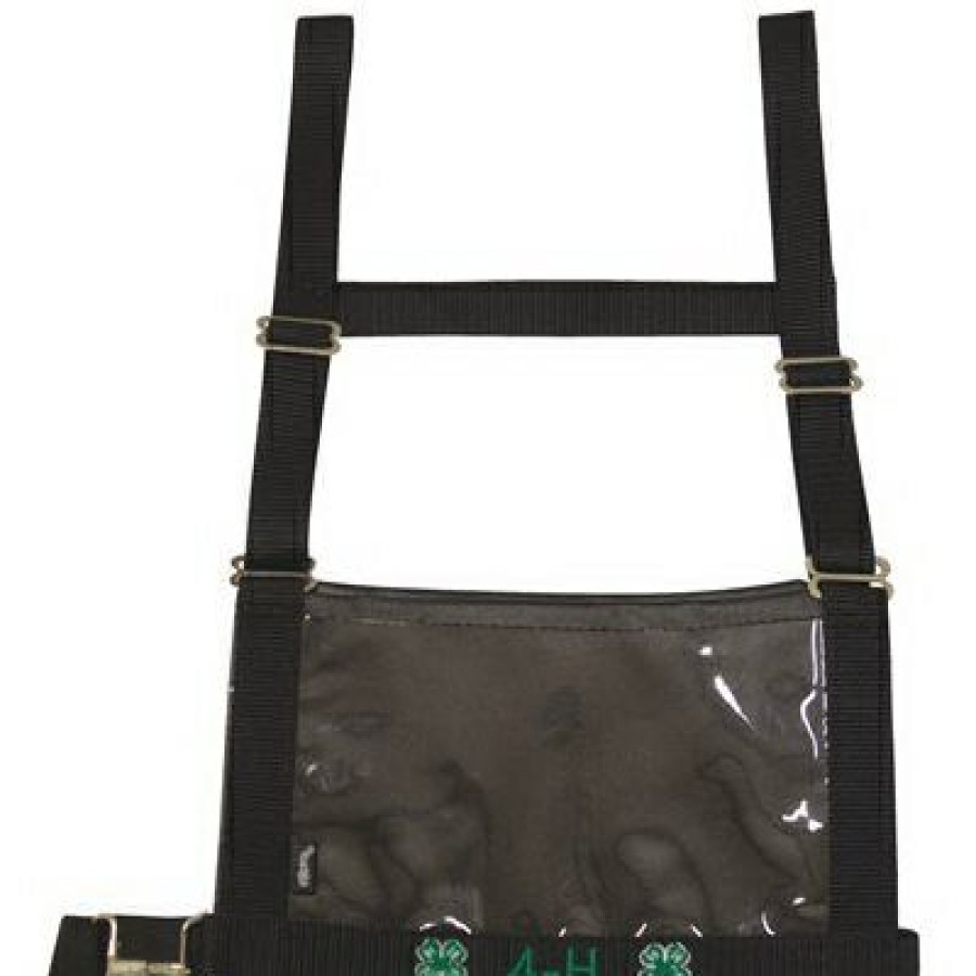 * Discount Online 4-H Show Number Harness, Black Nylon, Youth/Women'S, Small/Medium