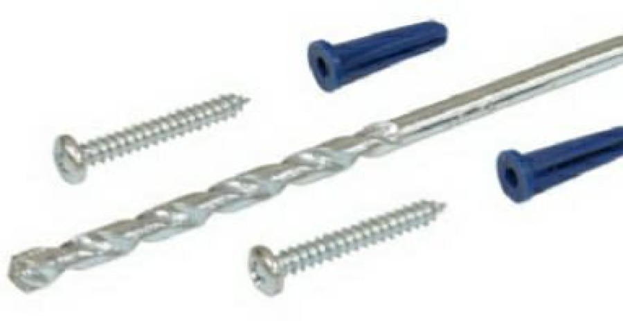 * Special Offers Wall Anchors Kit, Conical Blue, Plastic, 201 Pieces