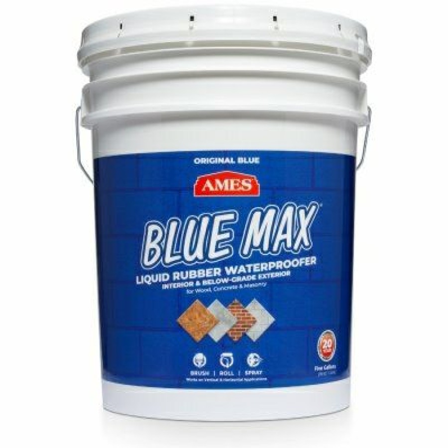 * Discount Online Blue Max Liquid Rubber Waterproofing Coating, Regular Grade, 5-Gallons