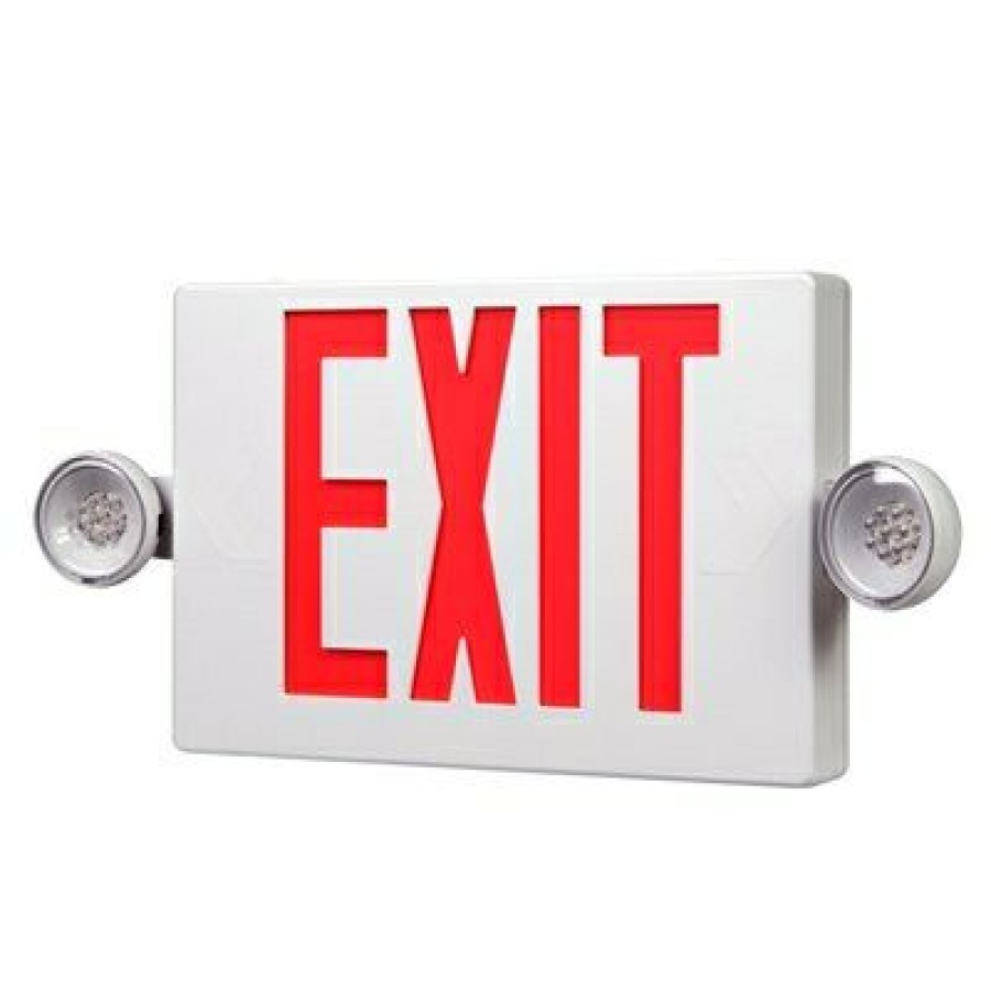 * Discount Online Led Exit/Emergency Sign, Battery Back-Up