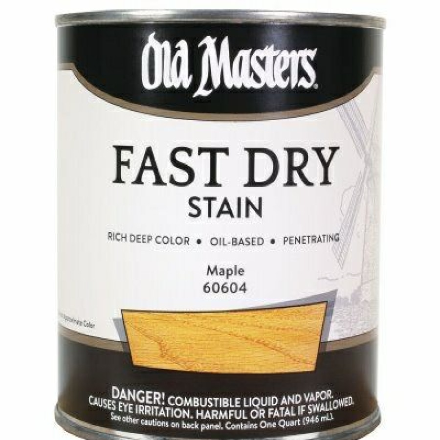 * Prefential Price Fast Dry Stain, Oil-Based, Maple, 1-Qt.