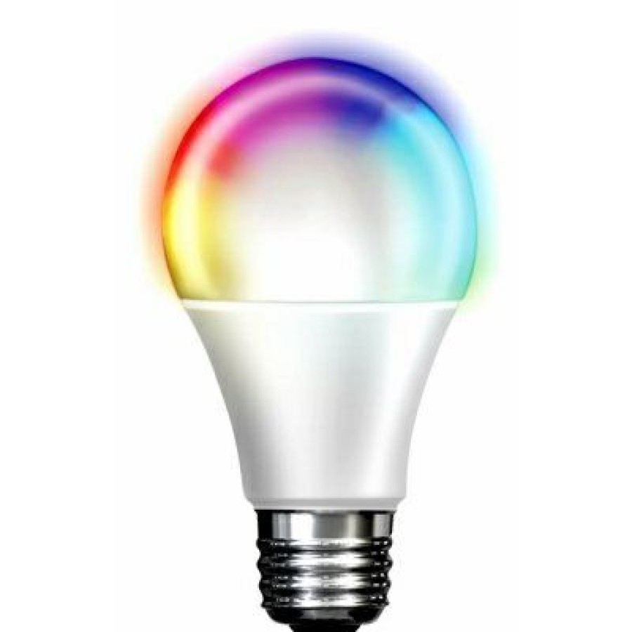 * Limit Offer Led Wi-Fi Smart Bulb, Color-Changing, 650 Lumens, 10-Watt