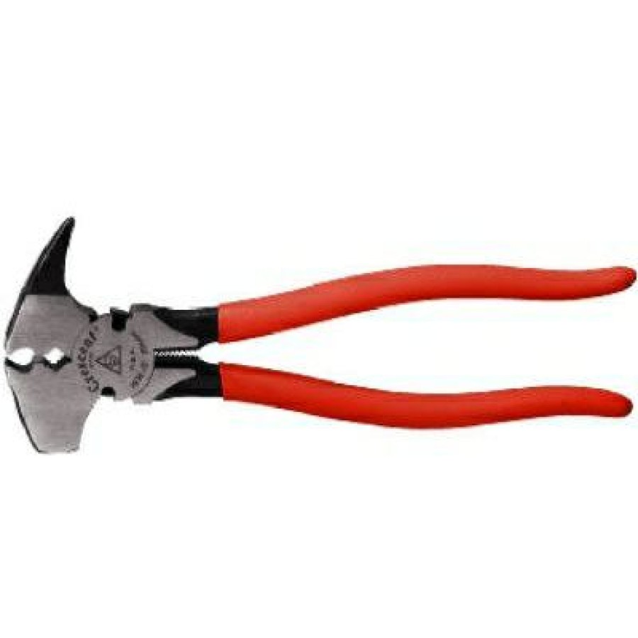 * Discount Online Fence Pliers Tool, Cushion Grip, 10 In.