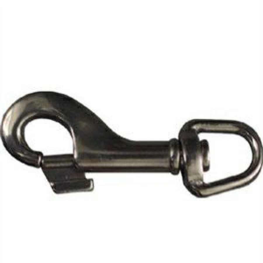 * On Sale Bolt Snap, Swivel Eye, Stainless Steel, 1/2 X 3-3/8-In.