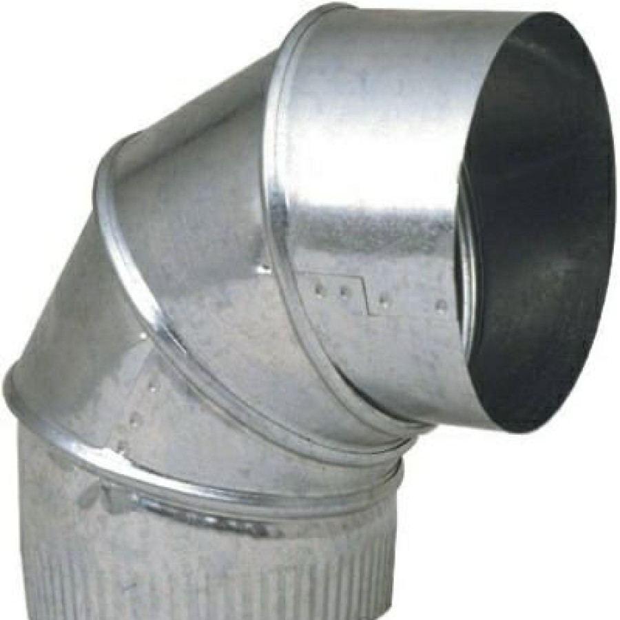 * Limit Offer Hvac Furnace Elbow, 90 Degree, 24 Gauge, 8 In. Adjustable