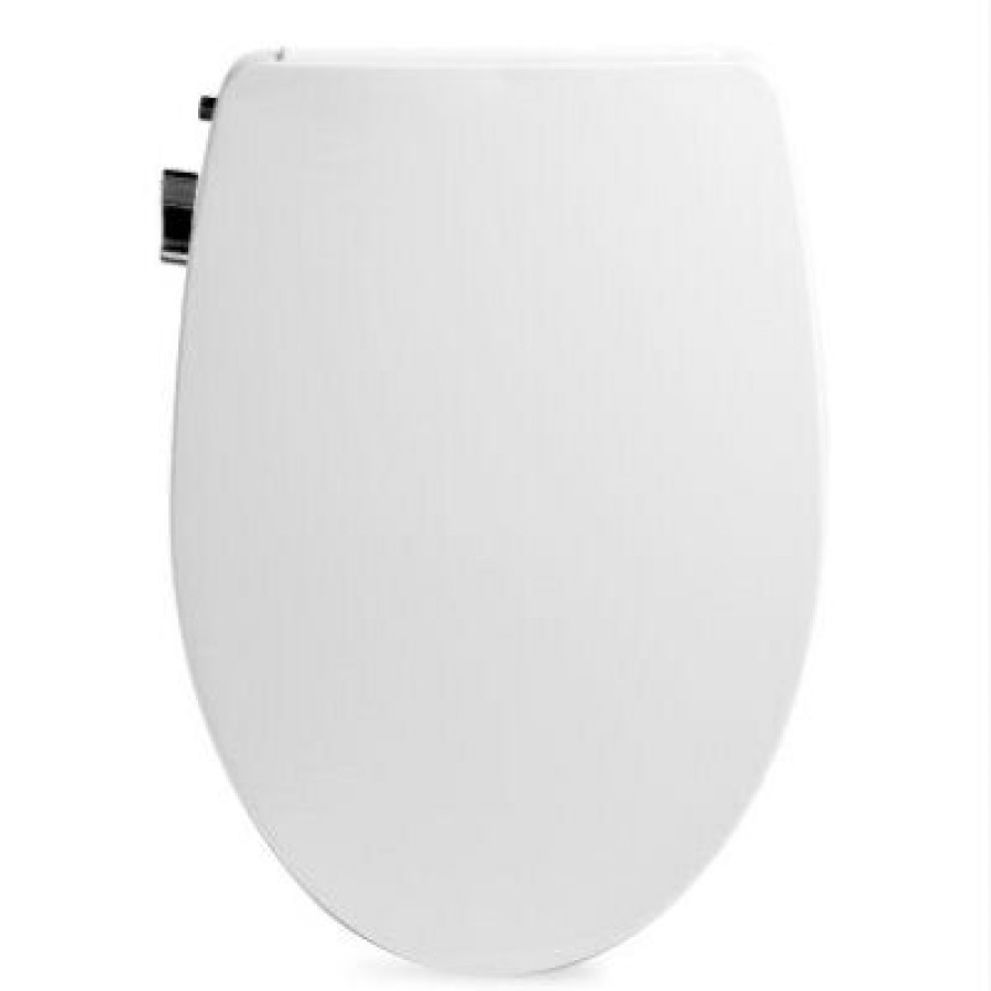 * Prefential Price Slimzero Round Bidet Toilet Seat. Dual Nozzles, Night Light, Slow Closing Seat & Lid