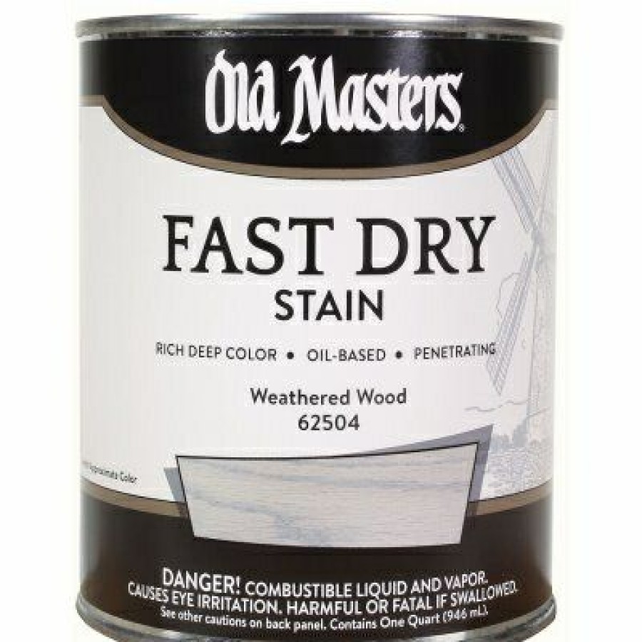 * Special Offers Fast Dry Stain, Oil-Based, Weathered Wood, 1-Qt.