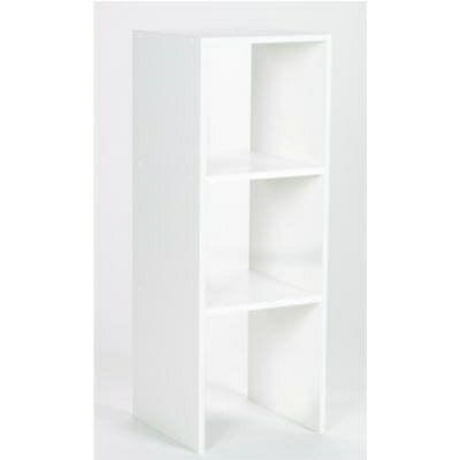 * Half Off 30-In. White Vertical 3-Shelf Closet Organizer