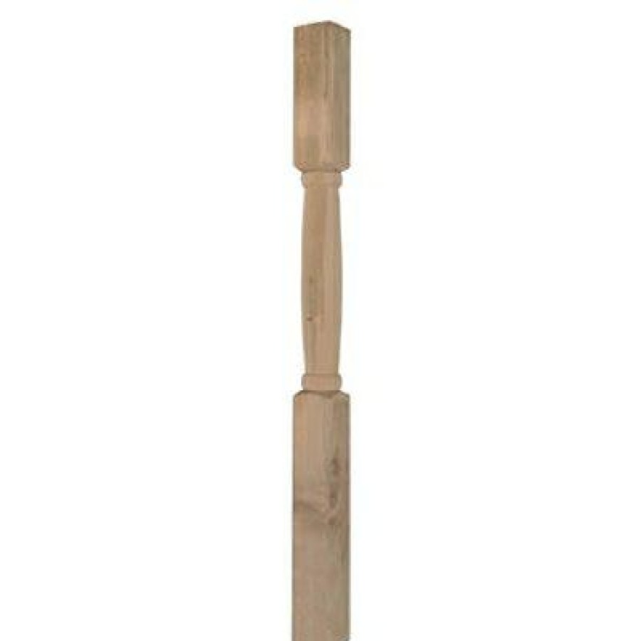 * Special Offers Wood Post, Finial Ready, 4 X 4 X 48-In.