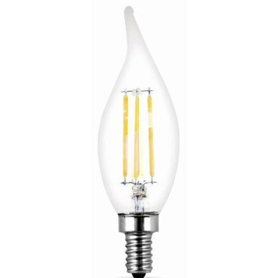 * Special Offers Led Chandelier Light Bulbs, Flame Tip, Daychandelier Light, 300 Lumens, 3.3-Watts, 4-Pk.