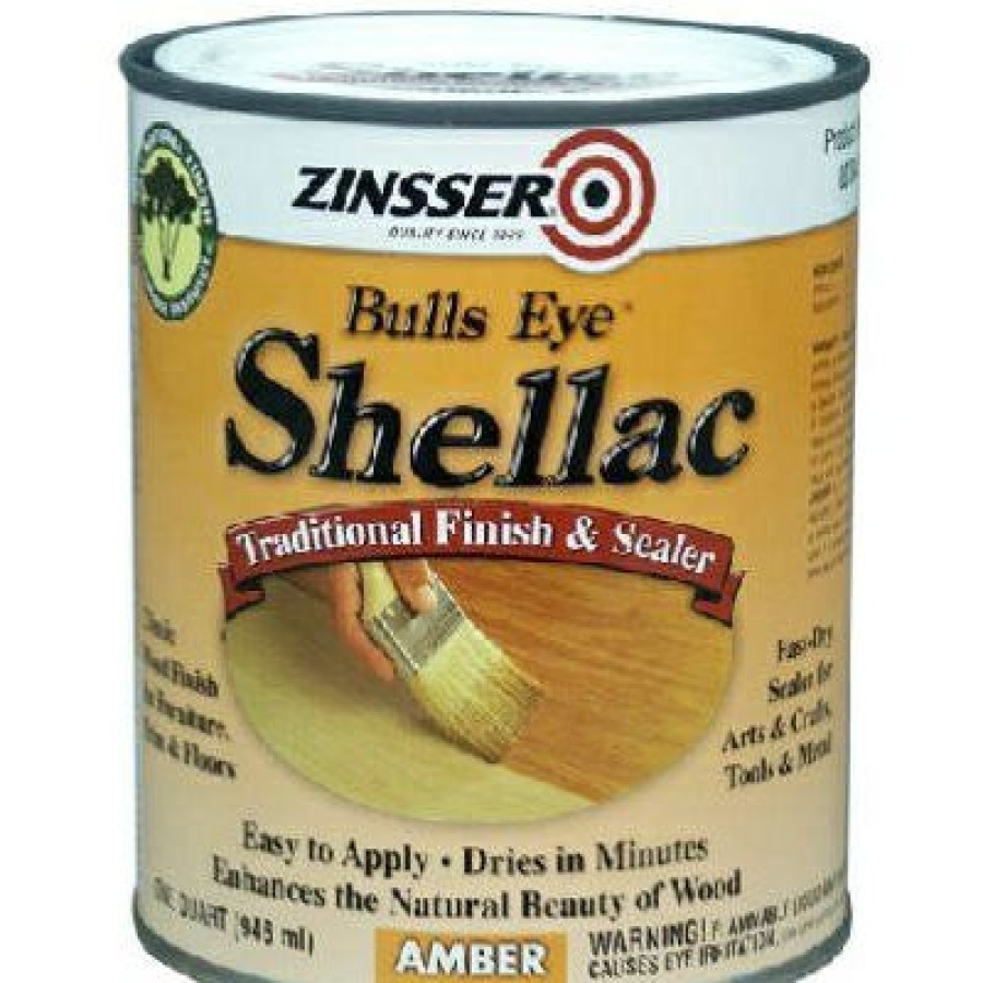 * Prefential Price Bulls Eye 1-Qt. Amber Shellac