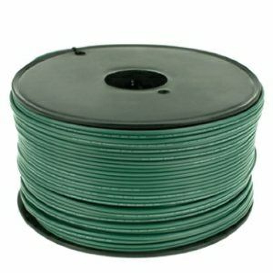 * Prefential Price Green Wire Cord, No Sockets, 250-Ft. Spool