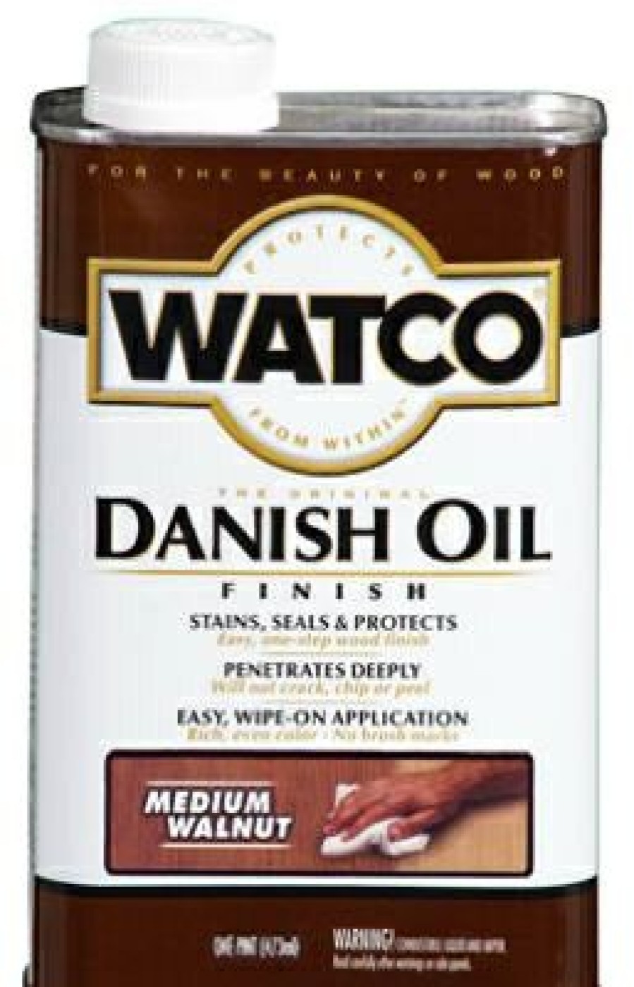 * Half Off Danish Oil Finish, Medium Walnut, 1-Gallon