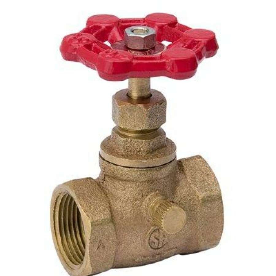 * Limit Offer Threaded Stop Valve, Lead-Free Brass, 3/4-In.