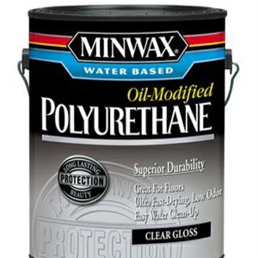 * Sales Online Fast Dry Polyurethane, Water-Based, Gloss, Gallon