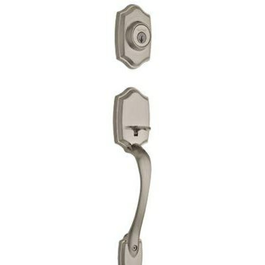 * Special Offers Belleview Entry Handleset, With Smartkey, Satin Nickel