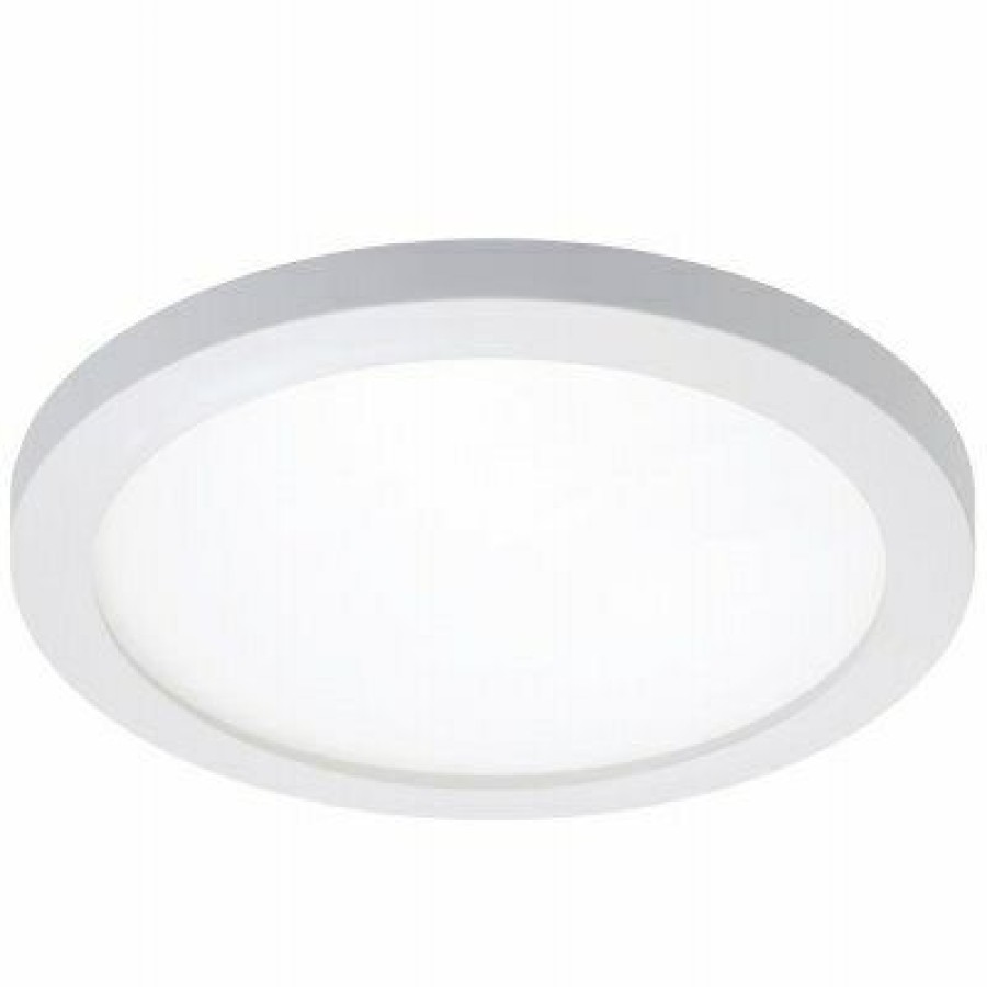 * Discount Online Led Recessed Light Retrofit Kit, Surface Mount, White, 6-In. Round