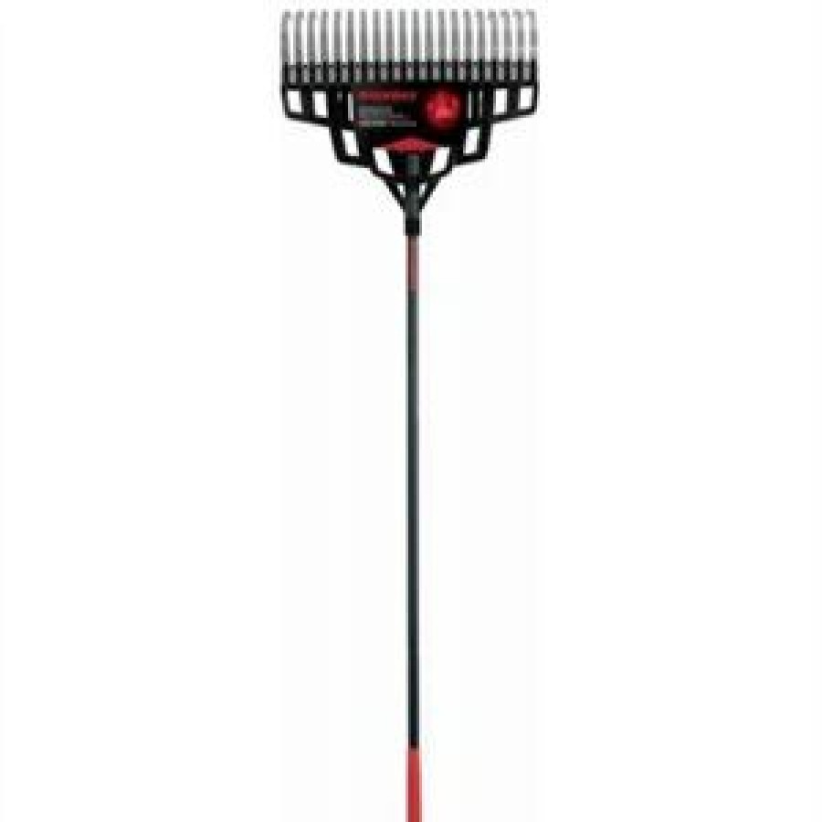 * Discount Online Multi-Purpose Rake, Flex Steel Tines, 51-In. Fiberglass Handle